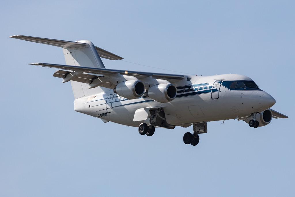 Amsterdam Schiphol: Formula One Management |  BAe 146-100 B461 | G-OFOM | MSN E1144