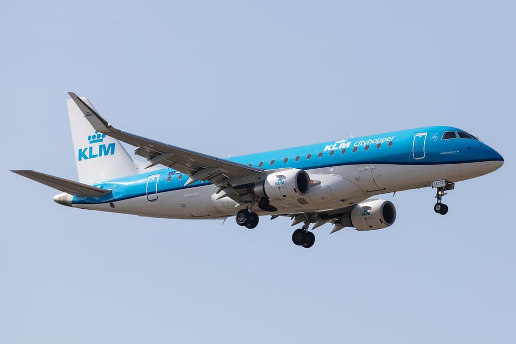 Amsterdam Schiphol: KLM (KL / KLM) | Operator: KLM Cityhopper |  Embraer E175STD E75L | PH-EXZ | MSN 17000723