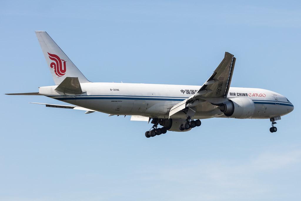 Amsterdam Schiphol: Air China Cargo (/ CAO) |  Boeing 777-FBT B77L | B-2096 | MSN 44679