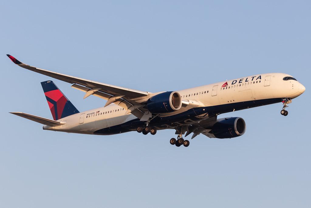 Amsterdam Schiphol: Delta Air Lines (DL / DAL) |  Airbus A350-941 A359 | N504DN | MSN 160