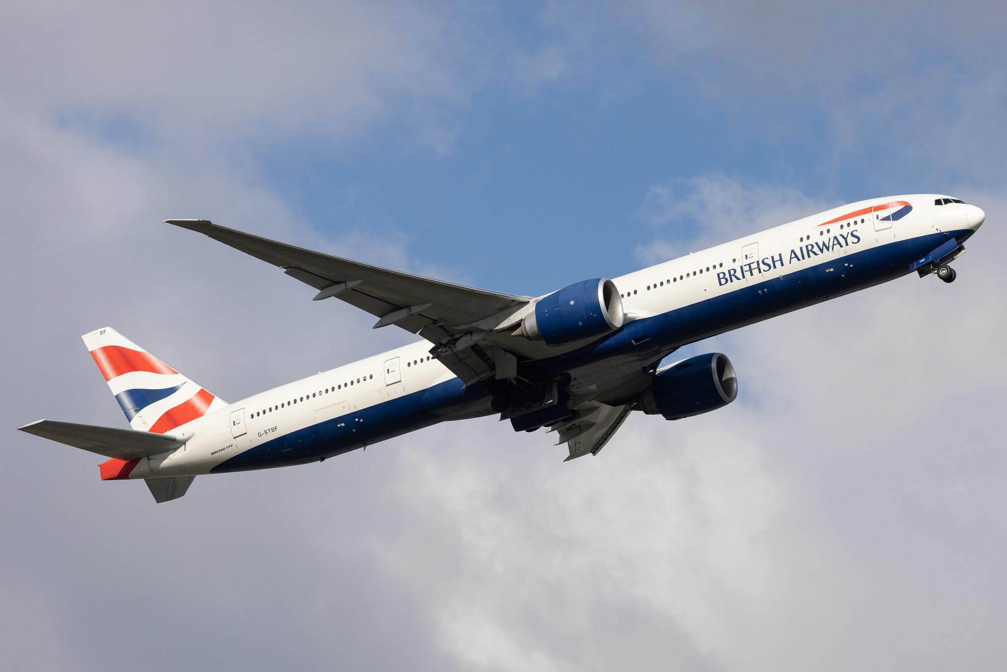 London Heathrow: British Airways (BA / BAW) |  Boeing 777-336(ER) B77W | G-STBF | MSN 40543