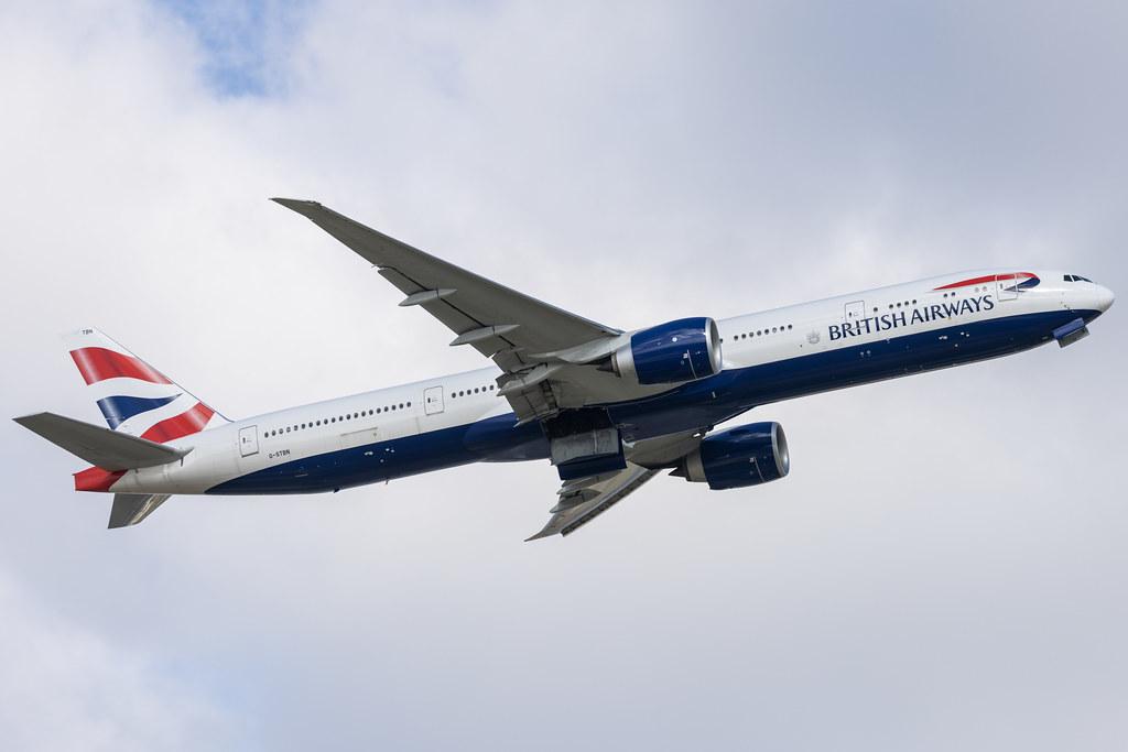 London Heathrow: British Airways (BA / BAW) |  Boeing 777-300(ER) B77W | G-STBN | MSN 66583
