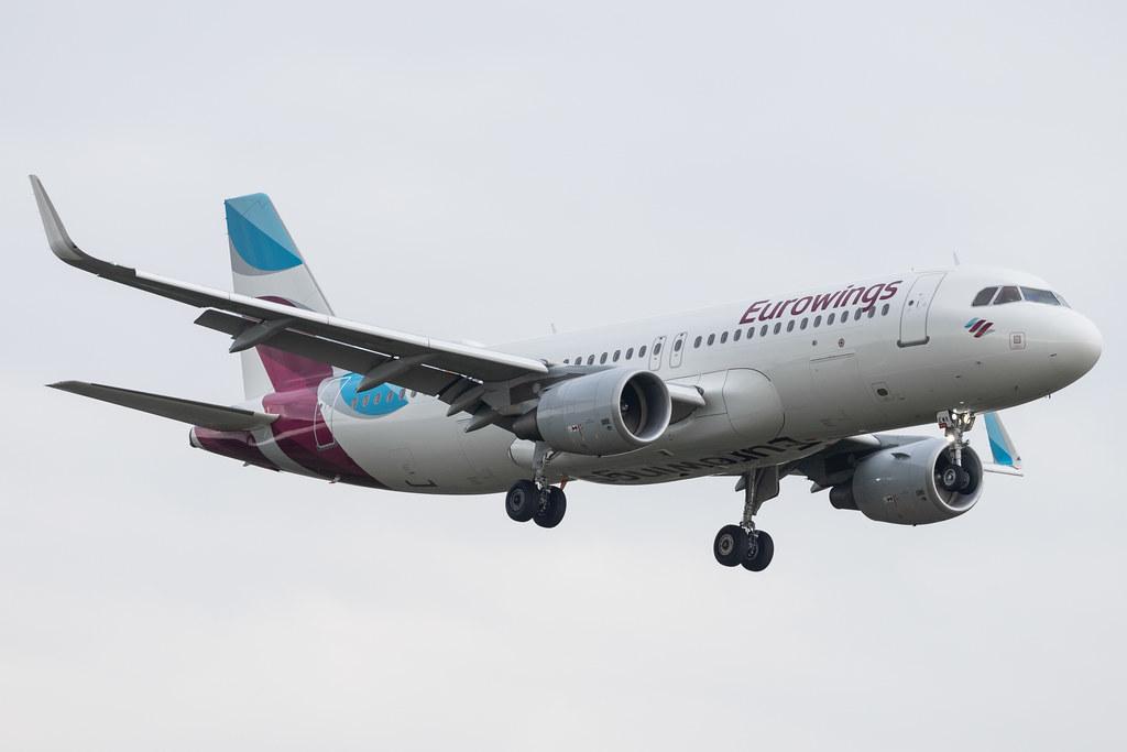 Hamburg Airport: Eurowings (EW / EWG) |  Airbus A320-214 A320 | D-AEWK | MSN 7261