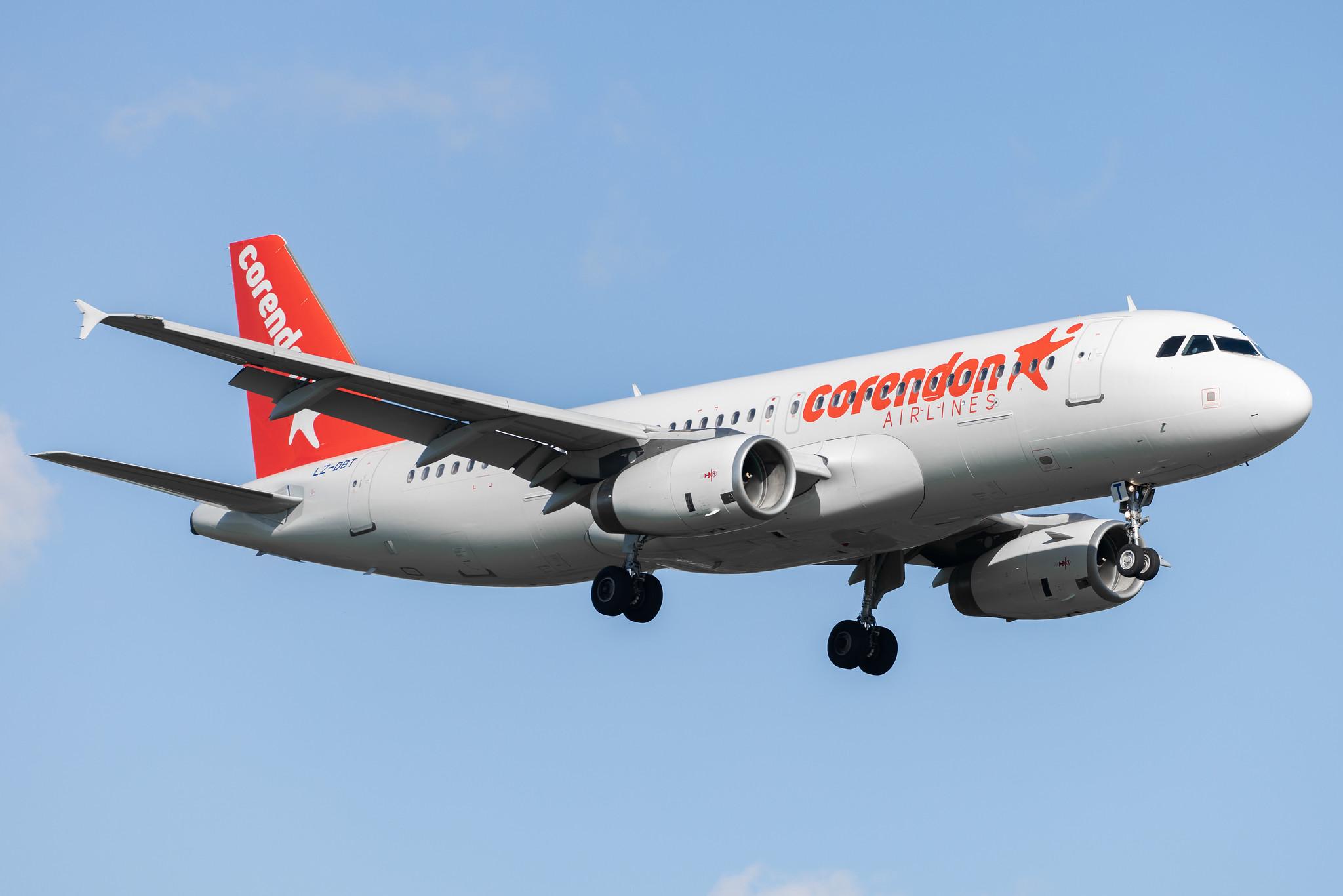 Hamburg Airport: Corendon Airlines (XC / CAI) | Operator: BH Air |  Airbus A320-232 A320 | LZ-DBT | MSN 2908