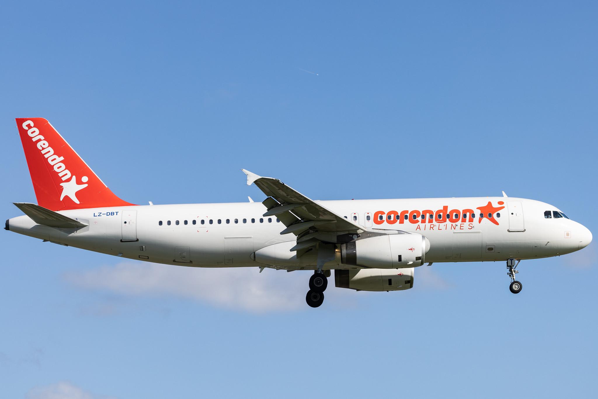 Hamburg Airport: Corendon Airlines (XC / CAI) | Operator: BH Air |  Airbus A320-232 A320 | LZ-DBT | MSN 2908