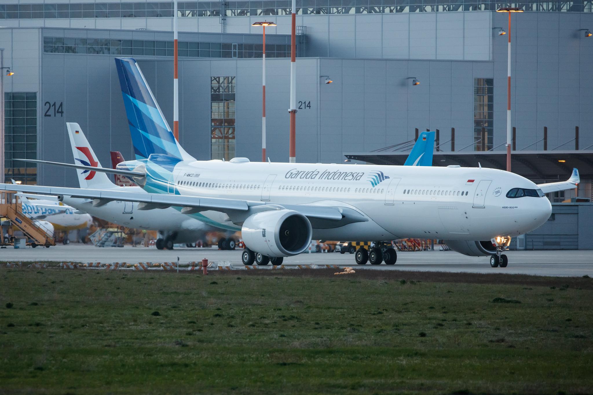 Hamburg Finkenwerder: Garuda Indonesia (GA / GIA) |  Airbus A330-941 A332 | F-WWCD (PK-GHI) | MSN 1959