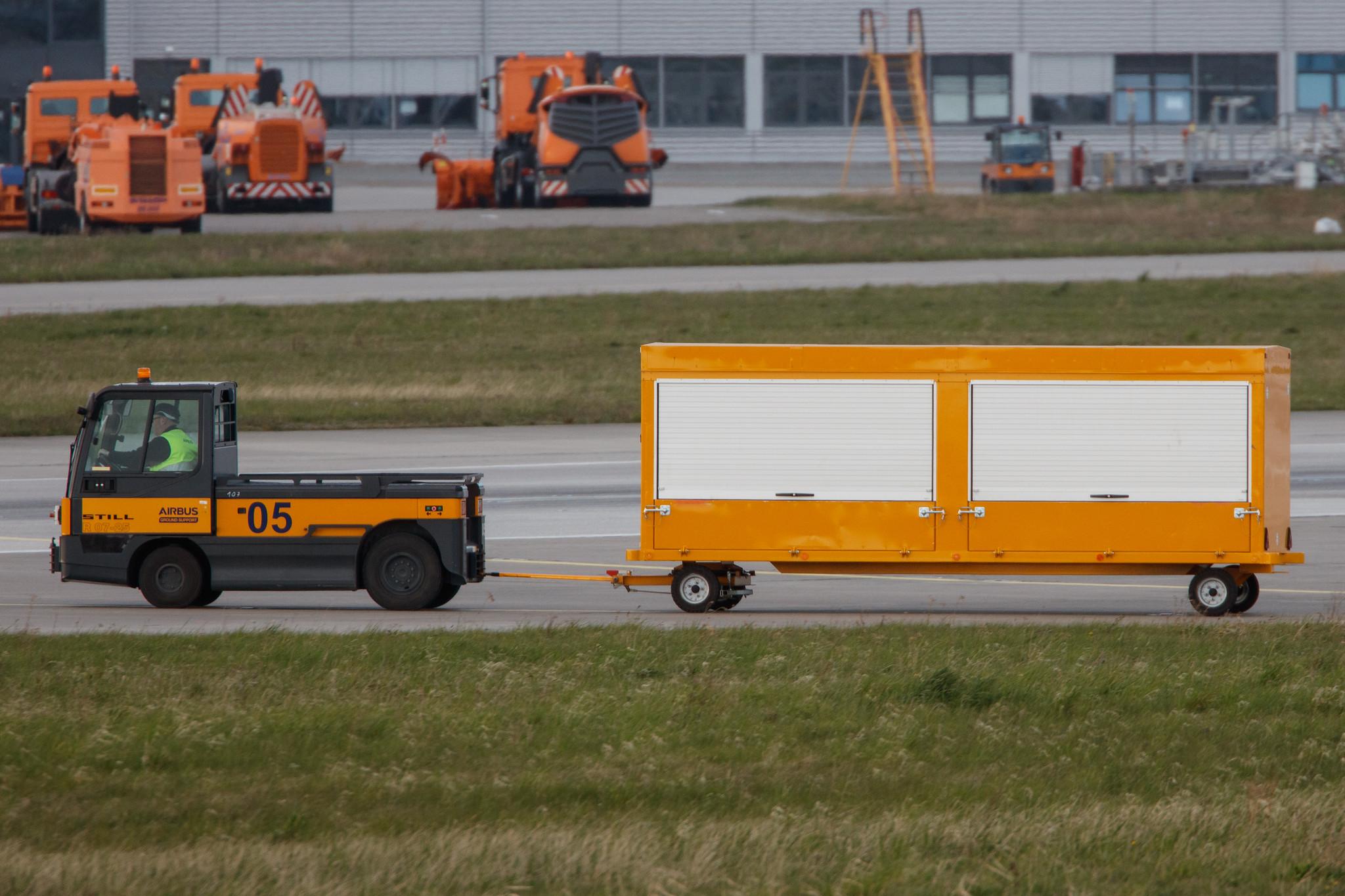Hamburg Finkenwerder: Airbus Ground Support