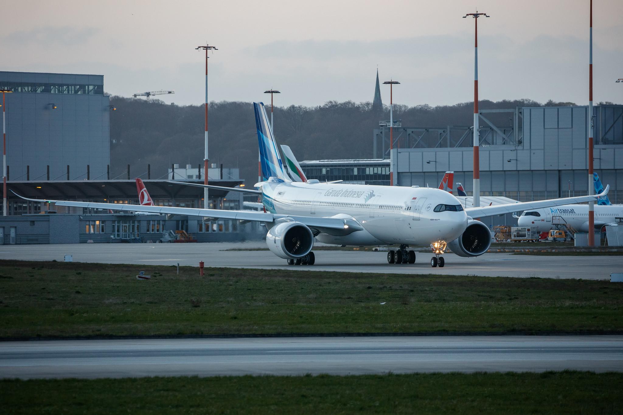Hamburg Finkenwerder: Garuda Indonesia (GA / GIA) |  Airbus A330-941 A332 | F-WWCD (PK-GHI) | MSN 1959