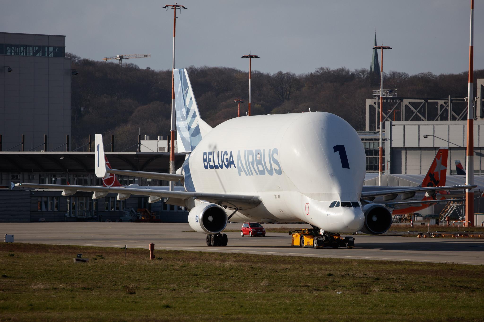 Hamburg Finkenwerder: Airbus Transport International (4Y / BGA) |  Airbus A300-608ST Beluga A3ST | F-GSTA | MSN 655