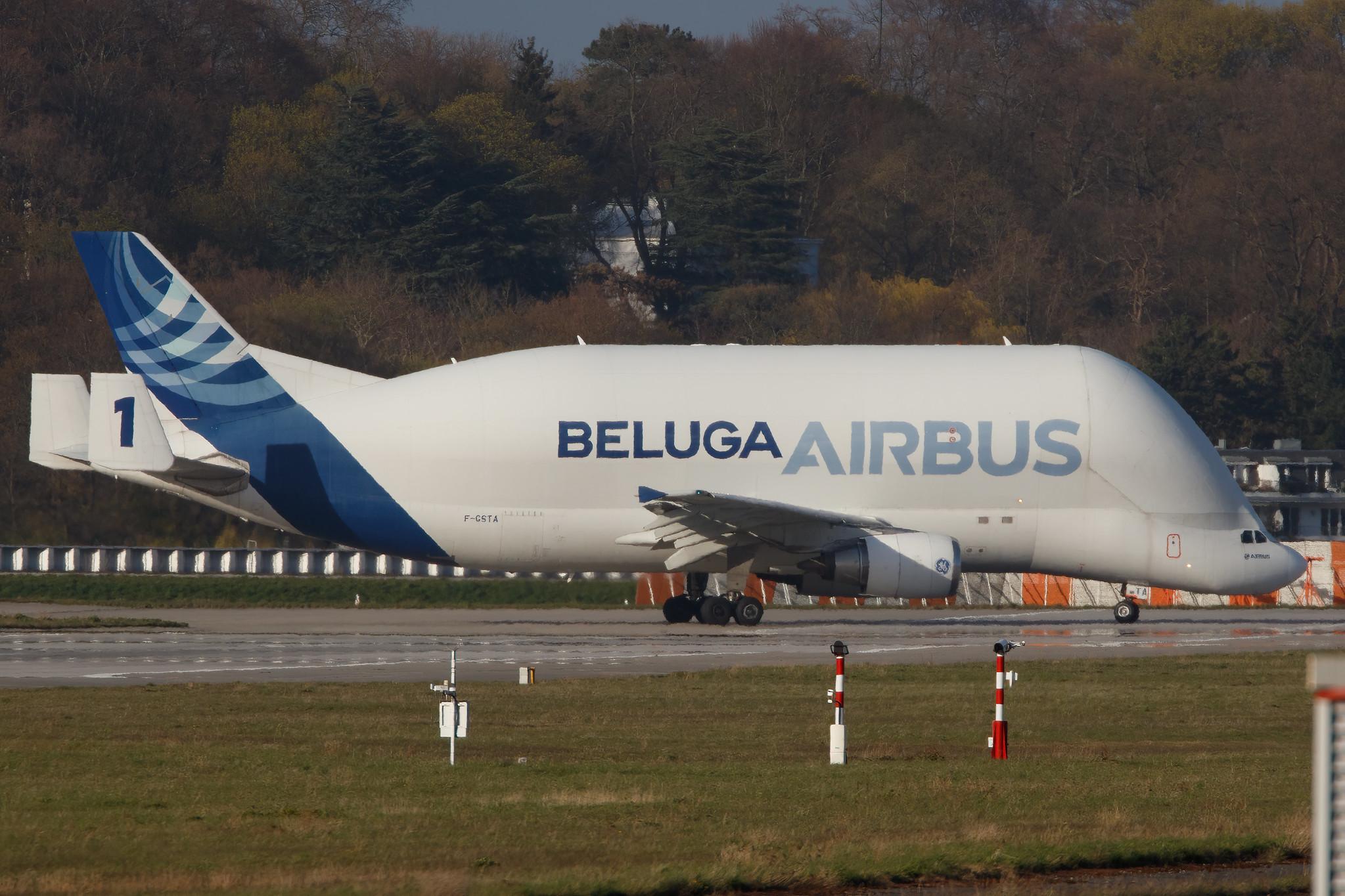 Hamburg Finkenwerder: Airbus Transport International (4Y / BGA) |  Airbus A300-608ST Beluga A3ST | F-GSTA | MSN 655