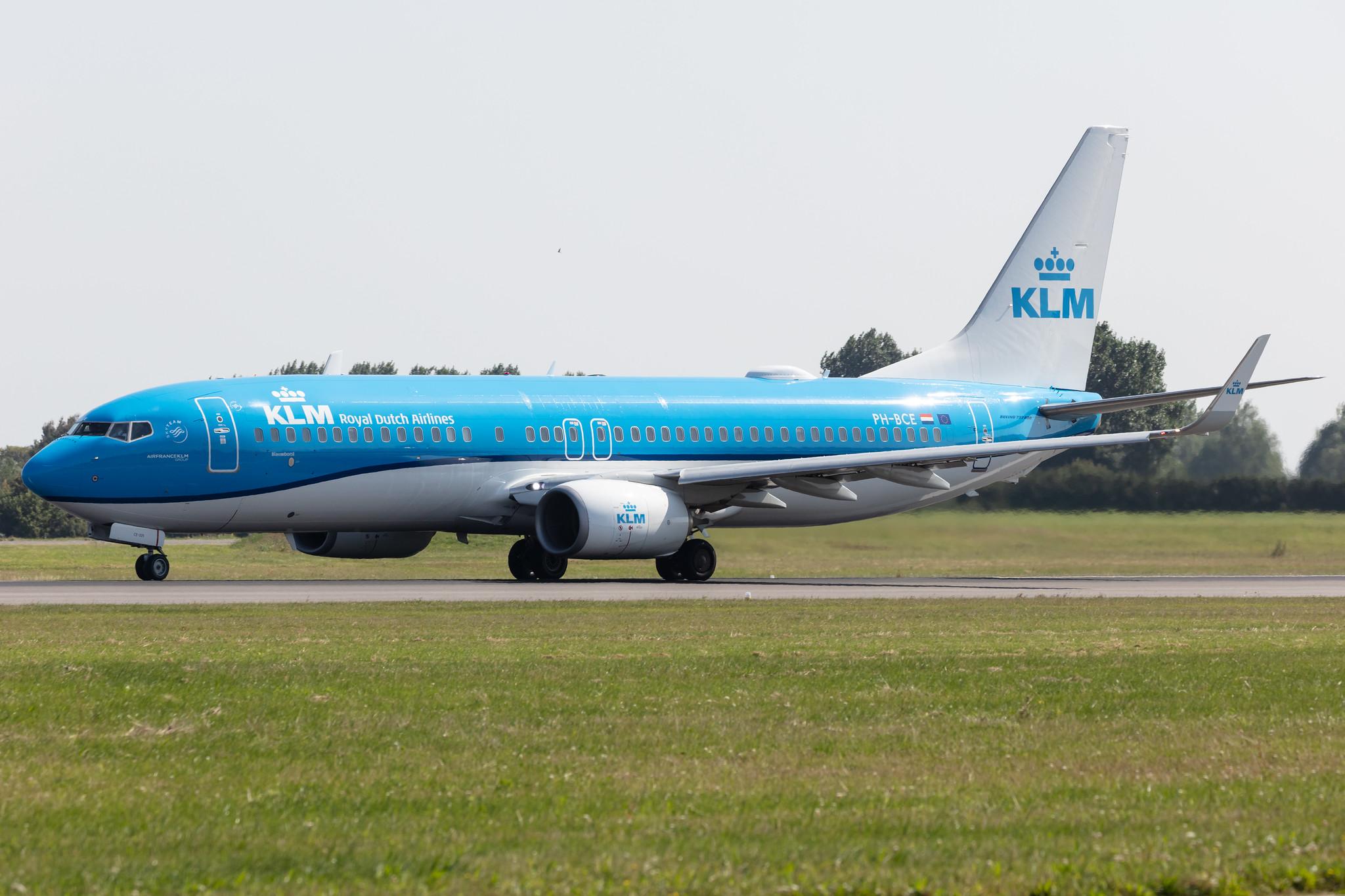 Amsterdam Schiphol: KLM (KL / KLM) |  Boeing 737-8K2 B738 | PH-BCE | MSN 42151