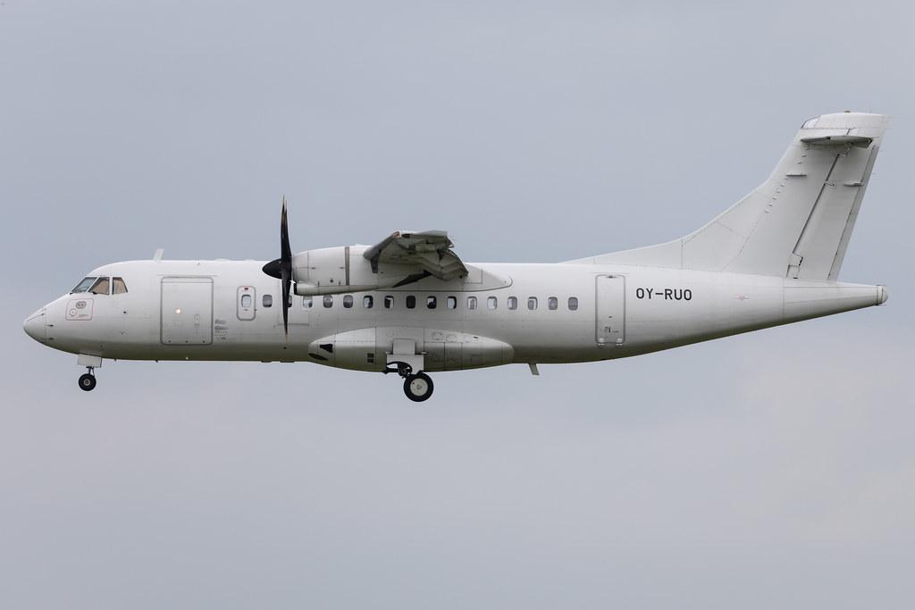 Hamburg Airport: Danish Air Transport (DX / DTR) | Operator: DAT |  ATR 42-500 AT45 | OY-RUO | MSN 0514