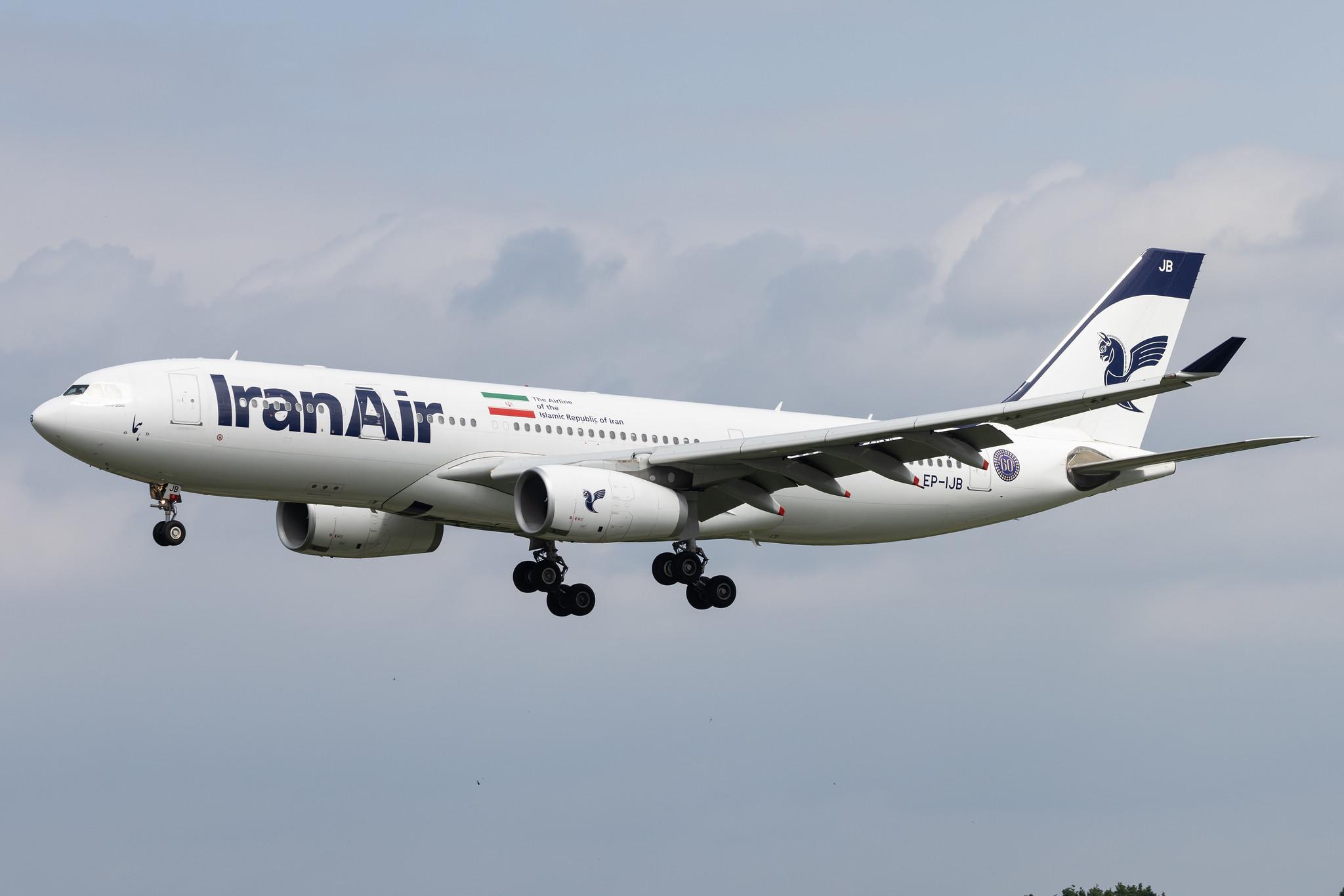 Hamburg Airport: Iran Air (IR / IRA) |  Airbus A330-243 A332 | EP-IJB | MSN 1586