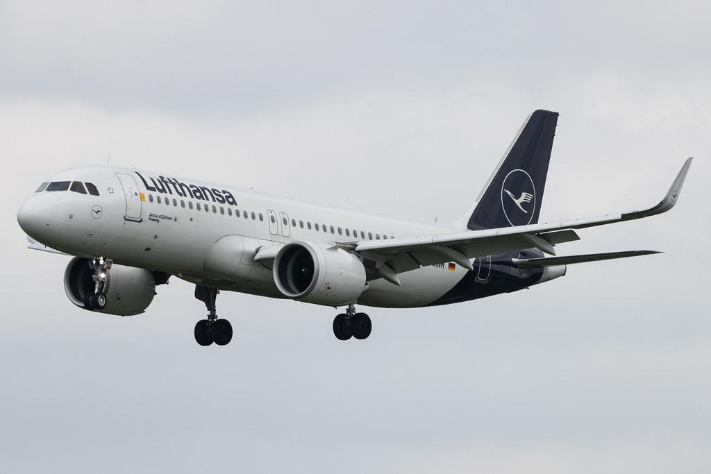 Hamburg Airport: Lufthansa (LH / DLH) |  Airbus A320-271N A20N | D-AINM | MSN 8456