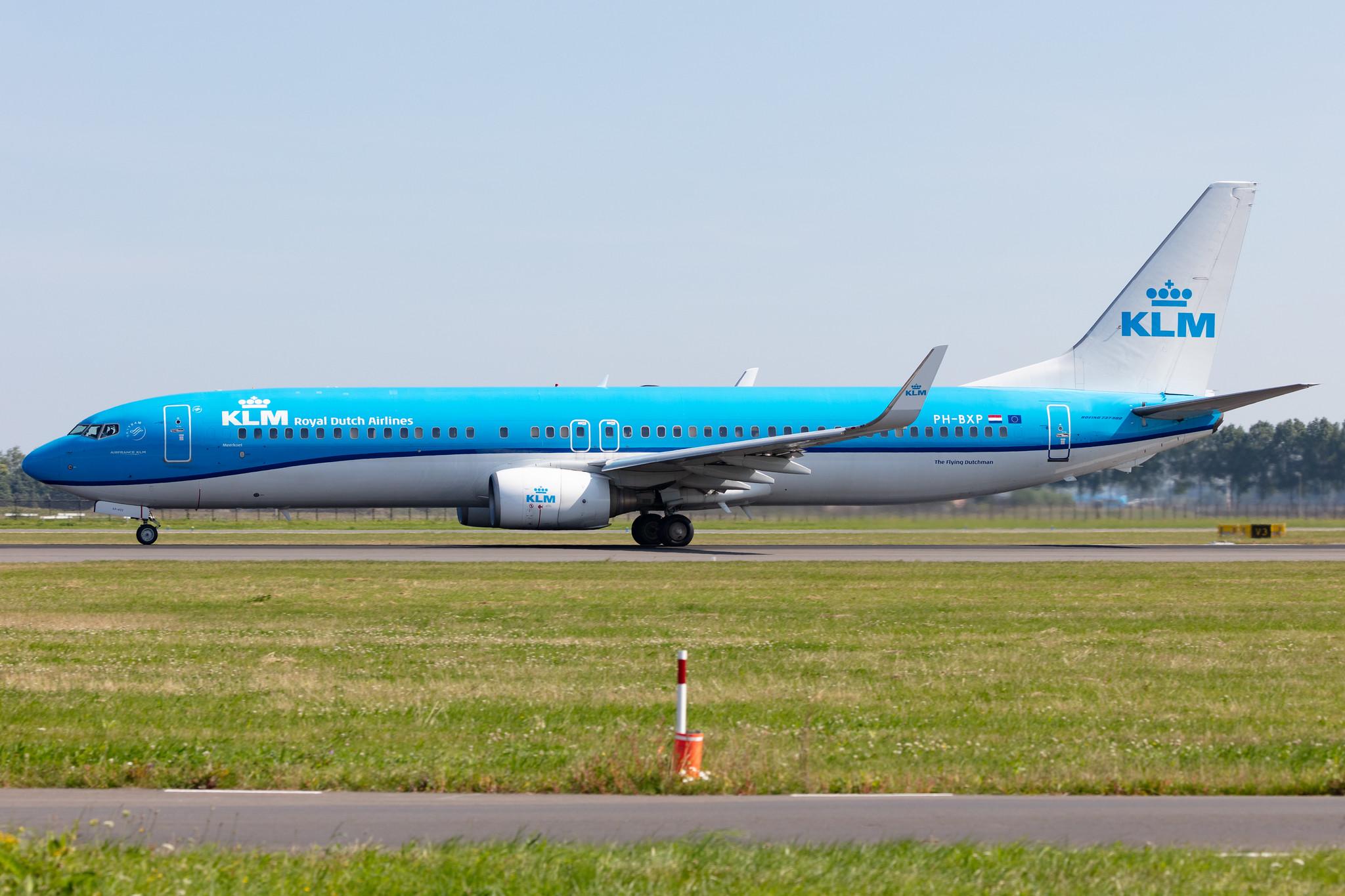 Amsterdam Schiphol: KLM (KL / KLM) |  Boeing 737-9K2 B739 | PH-BXP | MSN 29600