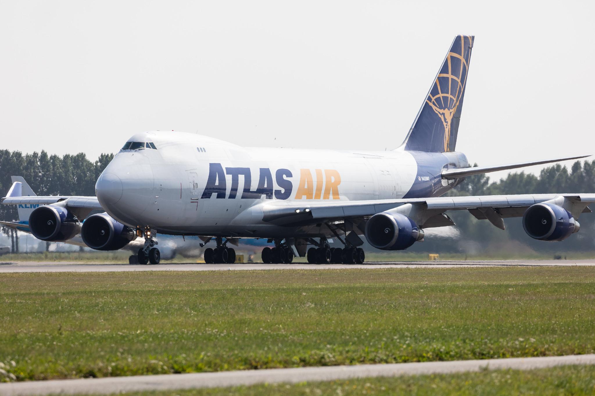 Amsterdam Schiphol: Atlas Air (5Y / GTI) |  Boeing 747-47U(F) B744 | N409MC | MSN 30558