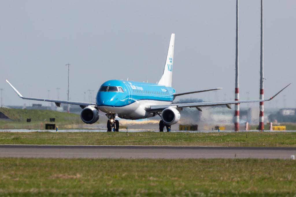 Amsterdam Schiphol: KLM (KL / KLM) | Operator: KLM Cityhopper |  Embraer E175STD E75L | PH-EXR | MSN 17000697
