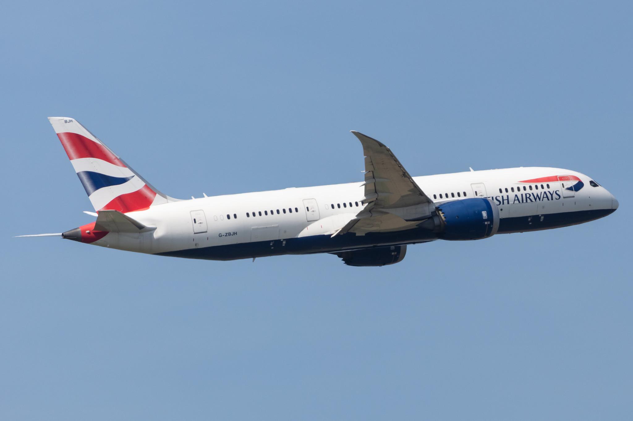 Amsterdam Schiphol: British Airways (BA / BAW) |  Boeing 787-8 Dreamliner B788 | G-ZBJH | MSN 38615