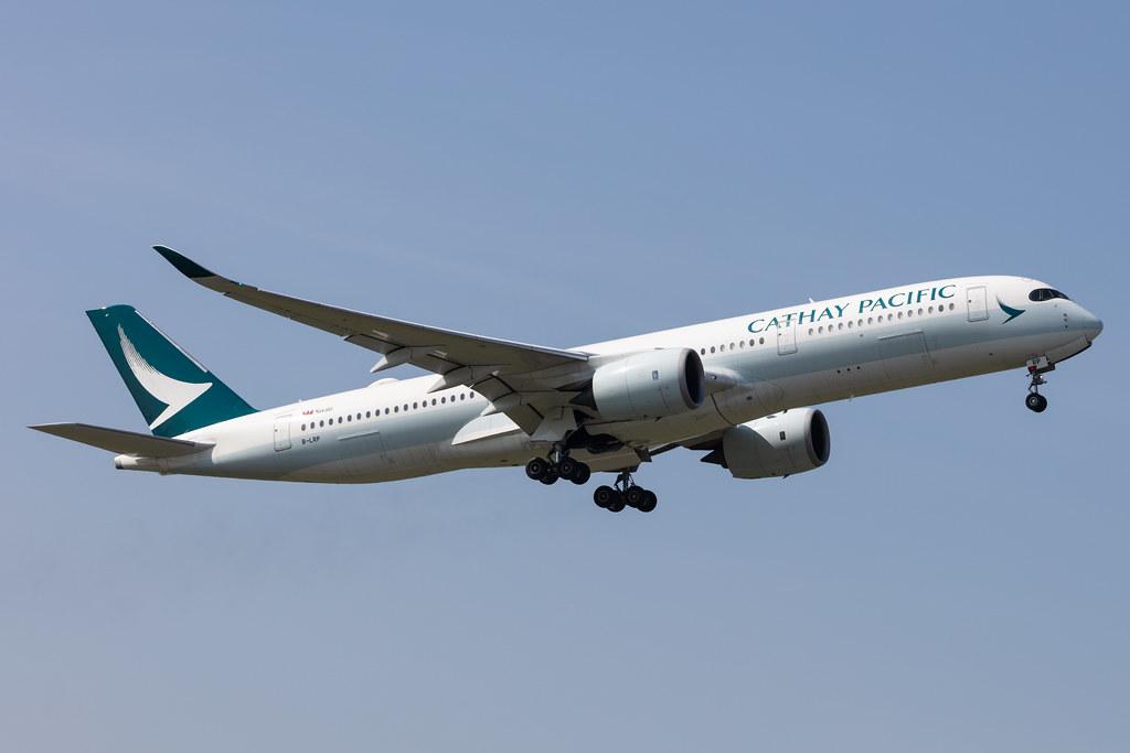 Amsterdam Schiphol: Cathay Pacific (CX / CPA) |  Airbus A350-941 A359 | B-LRP | MSN 101