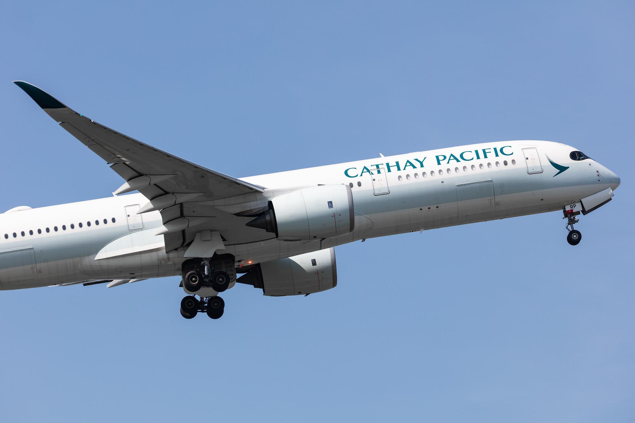 Amsterdam Schiphol: Cathay Pacific (CX / CPA) |  Airbus A350-941 A359 | B-LRP | MSN 101