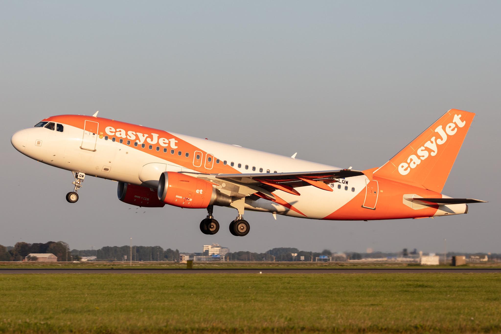Amsterdam Schiphol: easyJet (U2 / EZY) | Operator: easyJet Europe |  Airbus A319-111 A319 | OE-LQW | MSN 4129
