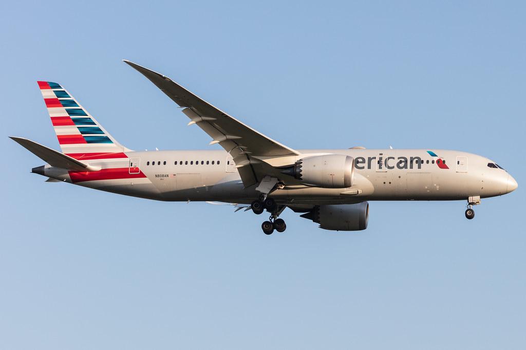 Amsterdam Schiphol: American Airlines (AA / AAL) |  Boeing 787-8 Dreamliner B788 | N808AN | MSN 40626