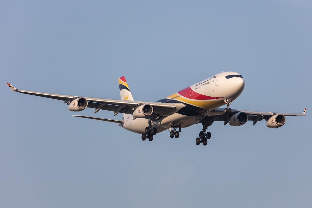 Amsterdam Schiphol: Air Belgium (KF / ABB) |  Airbus A340-313 A343 | OO-ABB | MSN 0844