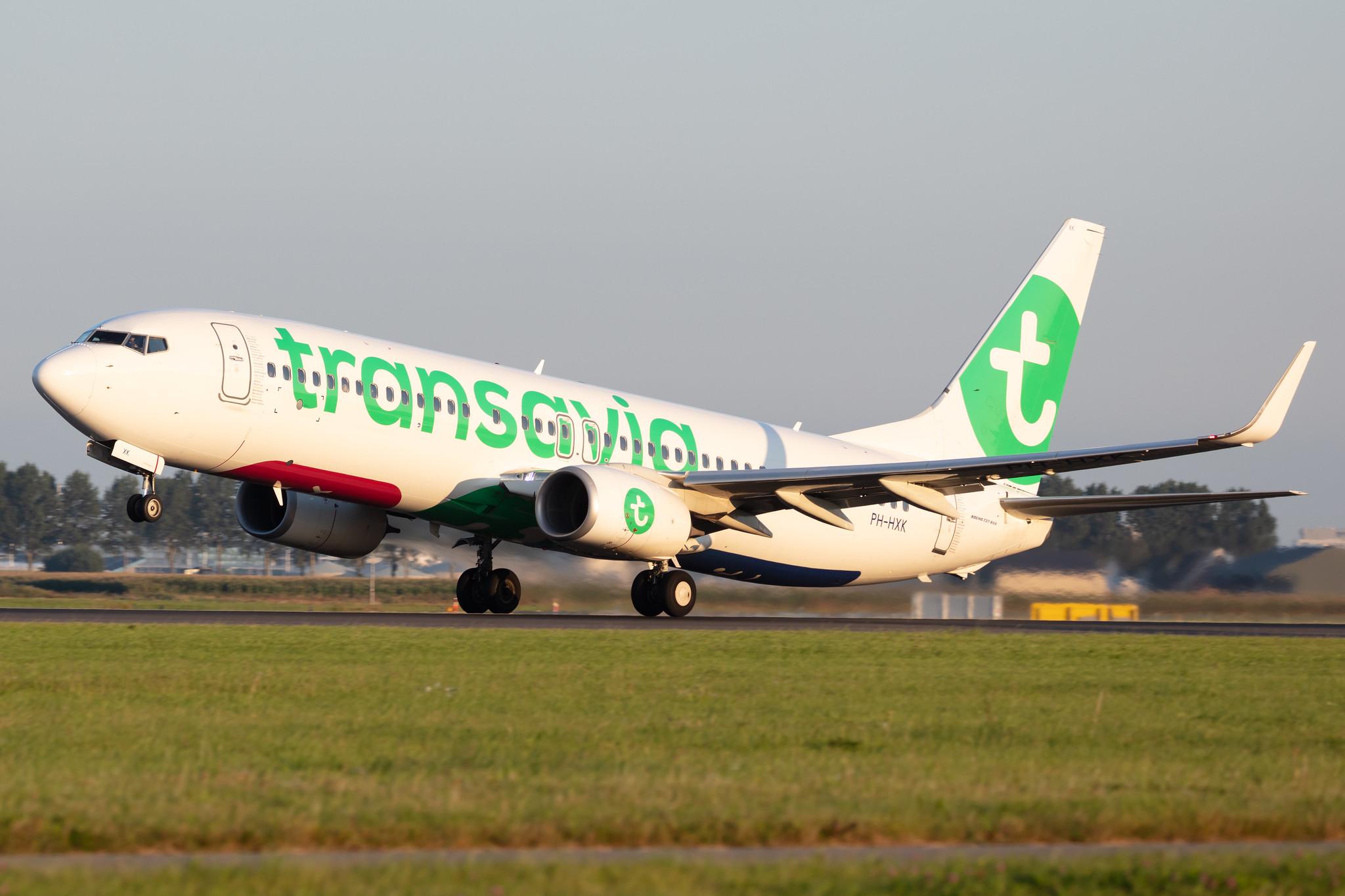 Amsterdam Schiphol: Transavia (HV / TRA) |  Boeing 737-8K2 B738 | PH-HXK | MSN 62157