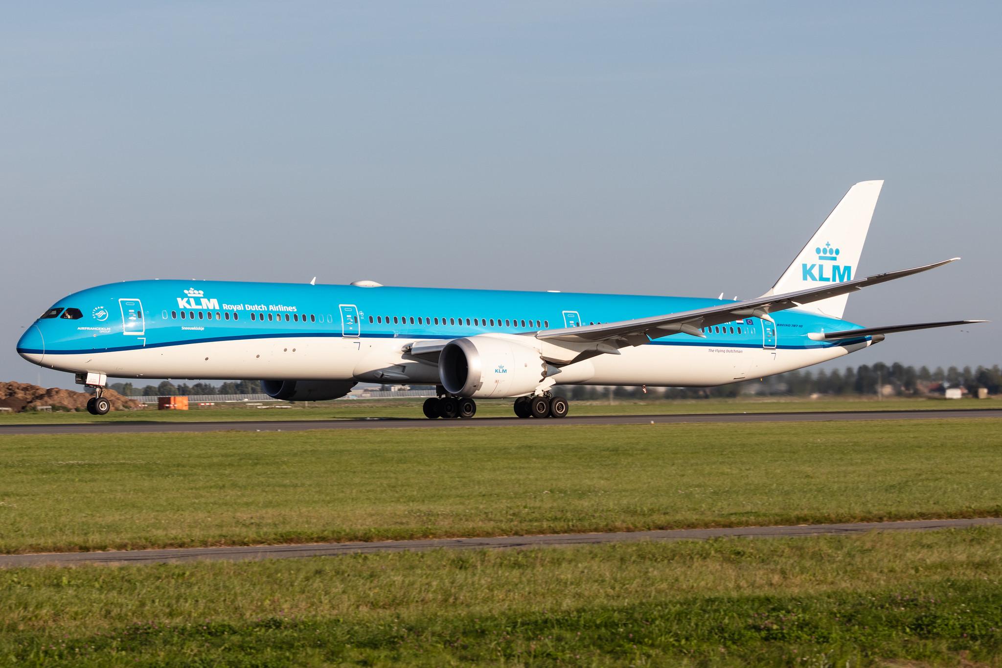 Amsterdam Schiphol: KLM (KL / KLM) |  Boeing 787-10 Dreamliner B78X | PH-BKF | MSN 42499