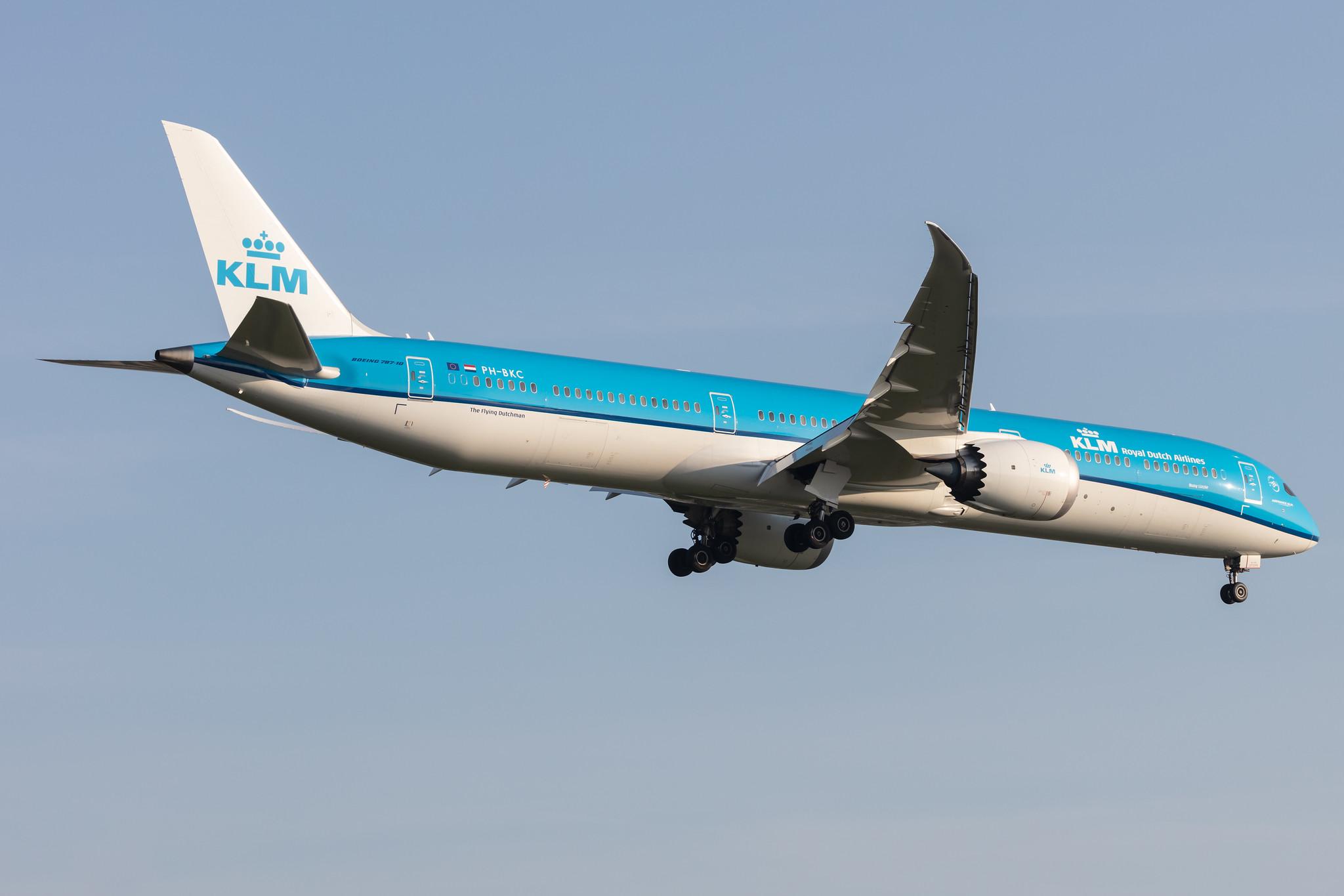 Amsterdam Schiphol: KLM (KL / KLM) |  Boeing 787-10 Dreamliner B78X | PH-BKC | MSN 42503