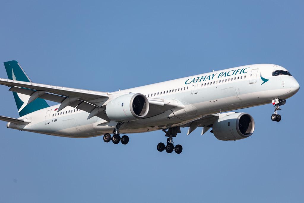 Amsterdam Schiphol: Cathay Pacific (CX / CPA) |  Airbus A350-941 A359 | B-LRP | MSN 101