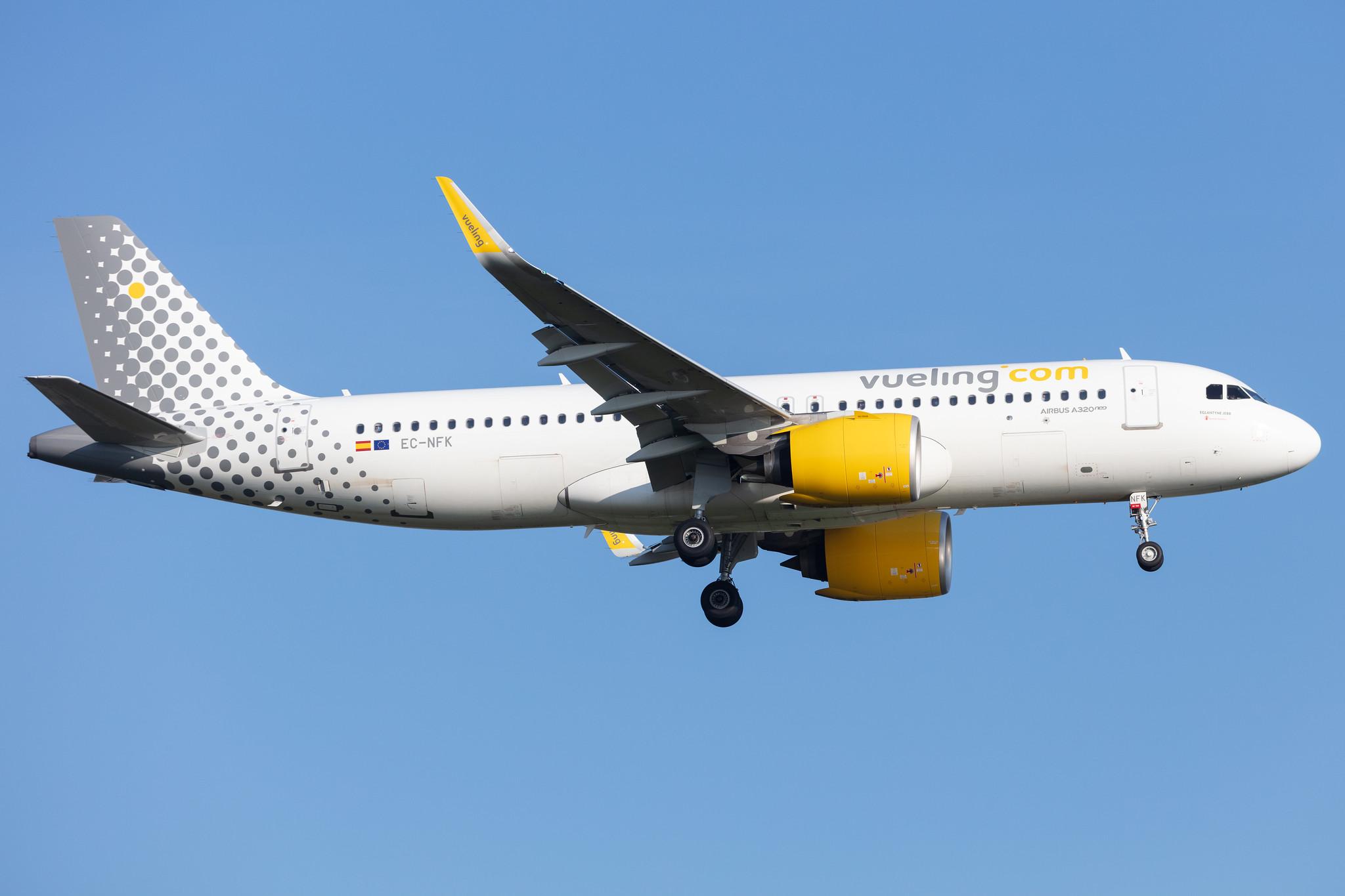 Amsterdam Schiphol: Vueling (VY / VLG) |  Airbus A320-271N A20N | EC-NFK | MSN 9287