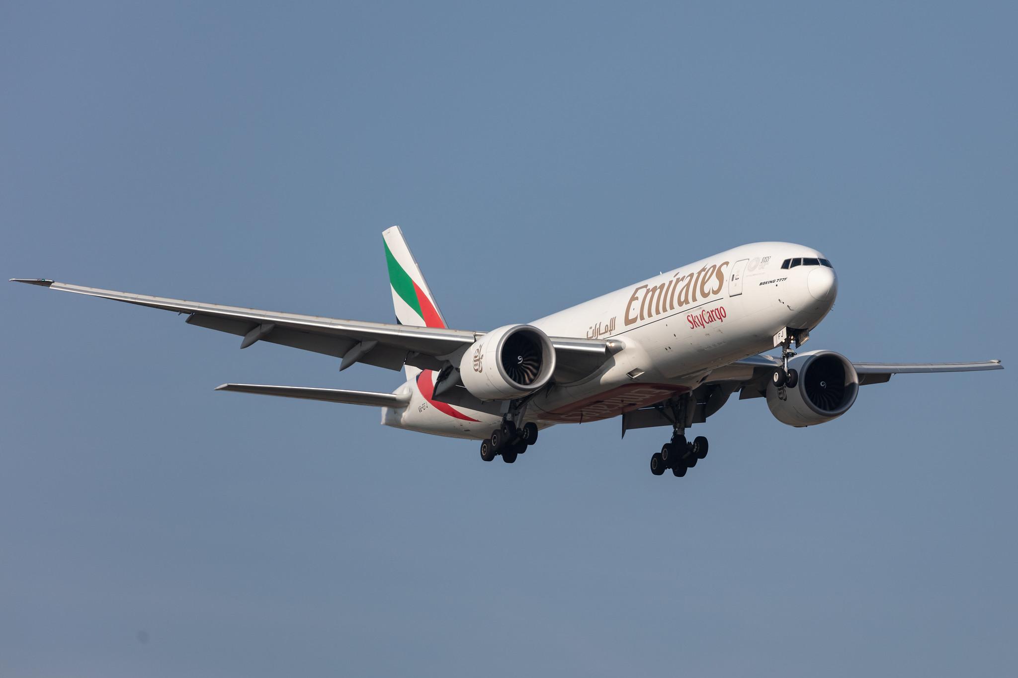 Amsterdam Schiphol: Emirates SkyCargo (EK / UAE) | Operator: Emirates |  Boeing 777-F1H B77L | A6-EFJ | MSN 35610