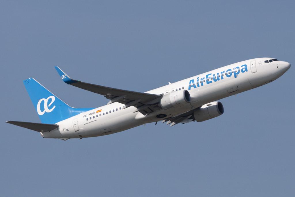 Amsterdam Schiphol: Air Europa (UX / AEA) |  Boeing 737-85P B738 | EC-MUZ | MSN 60589