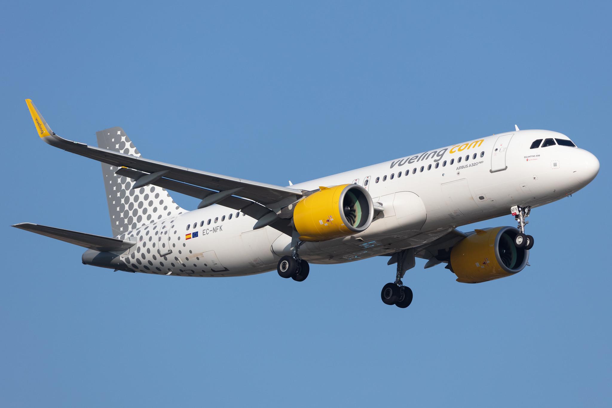Amsterdam Schiphol: Vueling (VY / VLG) |  Airbus A320-271N A20N | EC-NFK | MSN 9287