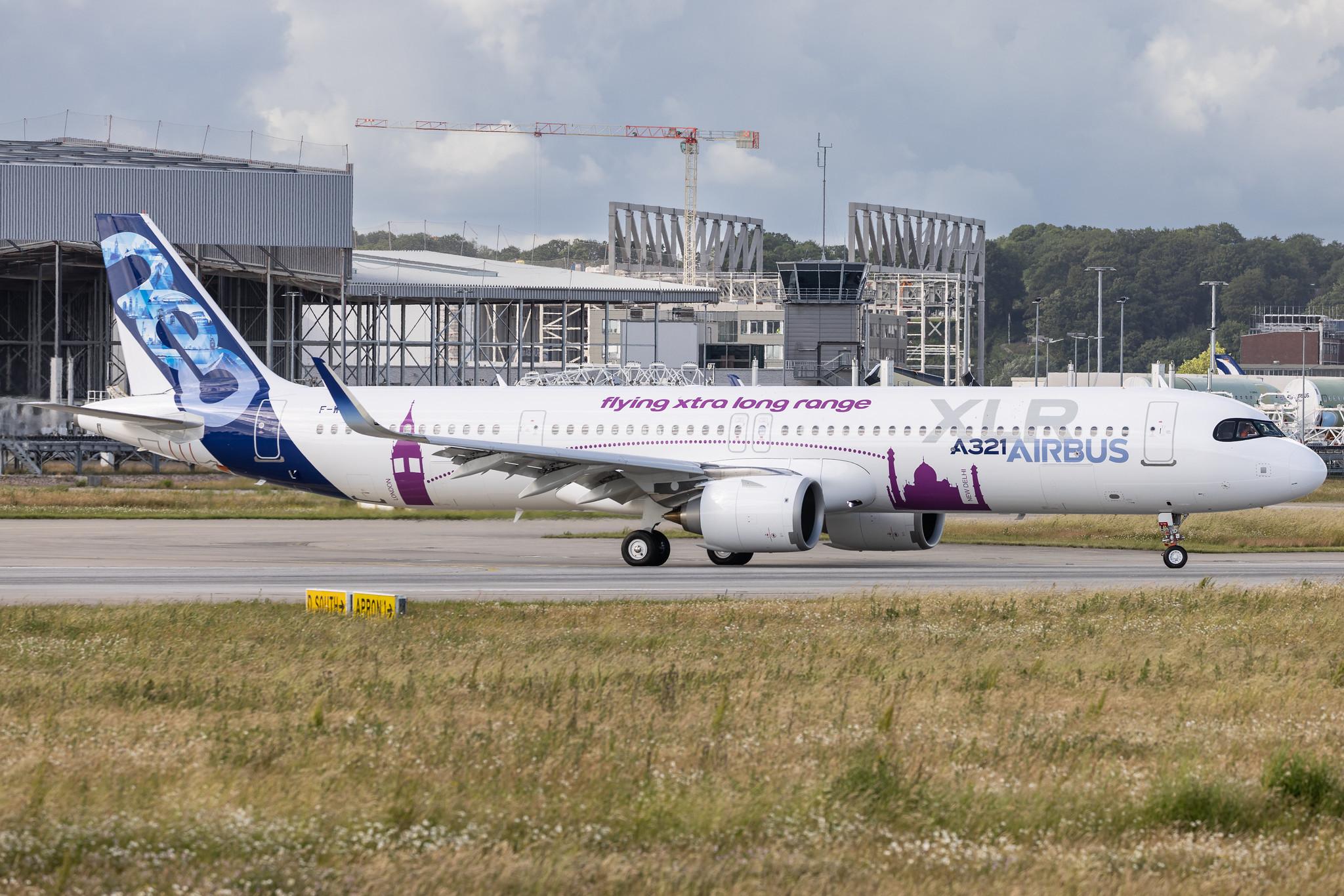 Hamburg Finkenwerder: Airbus Industrie (VK / AIB) |  Airbus A321-251NY A21N | F-WXLR | MSN 11000