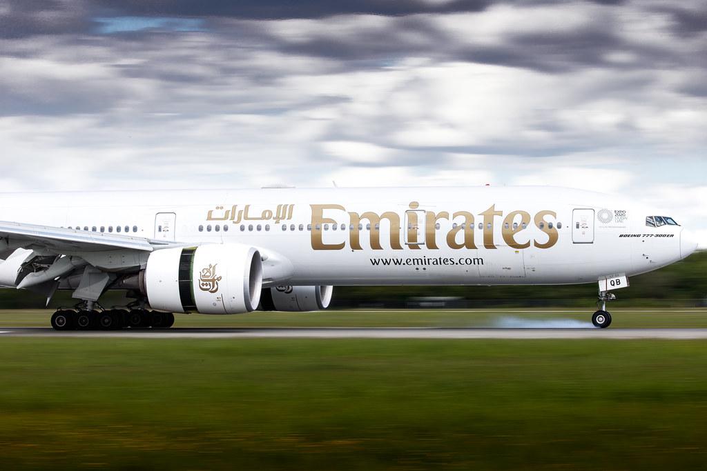 Hamburg Airport: Emirates (EK / UAE) |  Boeing 777-31H(ER) B77W | A6-EQB | MSN 42347