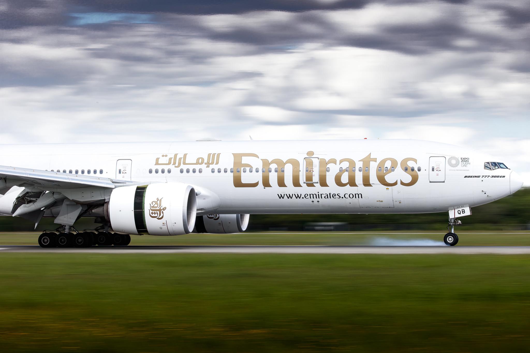 Hamburg Airport: Emirates (EK / UAE) |  Boeing 777-31H(ER) B77W | A6-EQB | MSN 42347