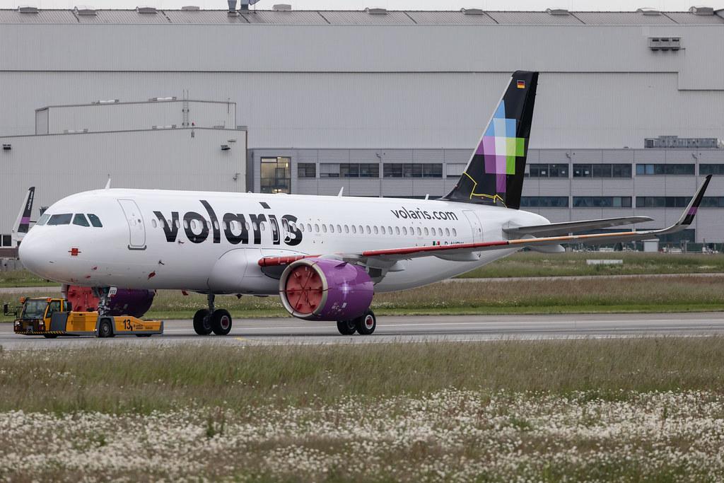 Hamburg Finkenwerder: Volaris (Y4 / VOI) |  Airbus A320-271N A20N | D-AUBW (XA-VSS) | MSN 10873