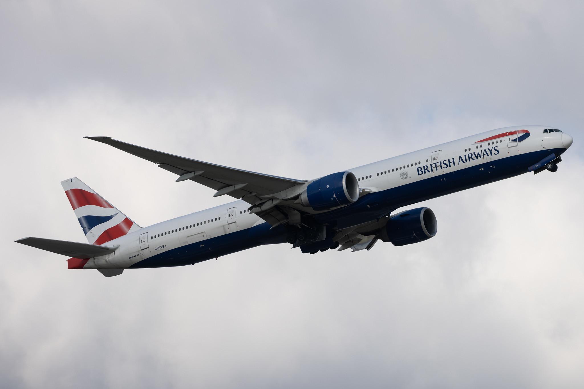 London Heathrow: British Airways (BA / BAW) |  Boeing 777-336(ER) B77W | G-STBJ | MSN 43703