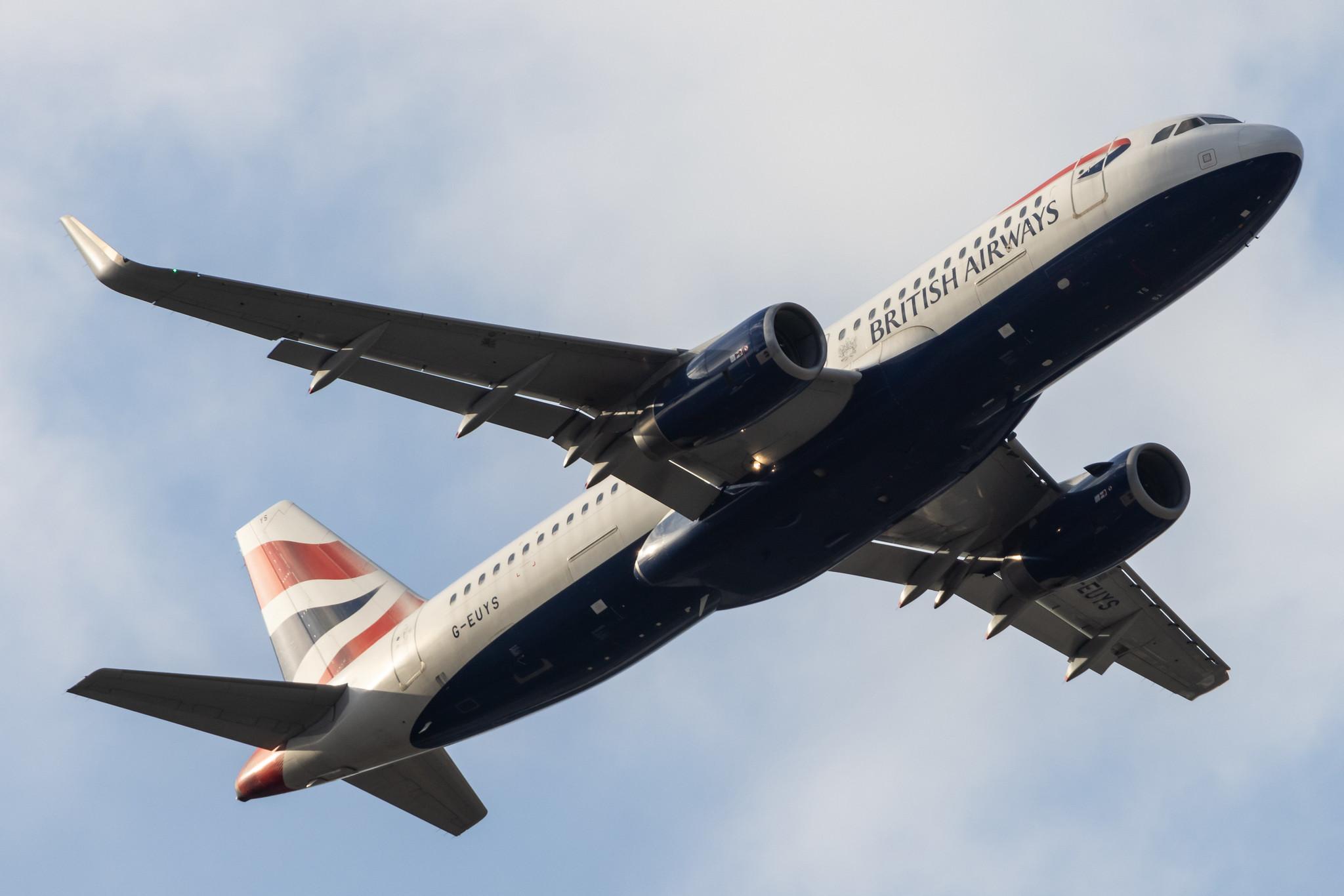 London Heathrow: British Airways (BA / BAW) |  Airbus A320-232 A320 | G-EUYS | MSN 5948