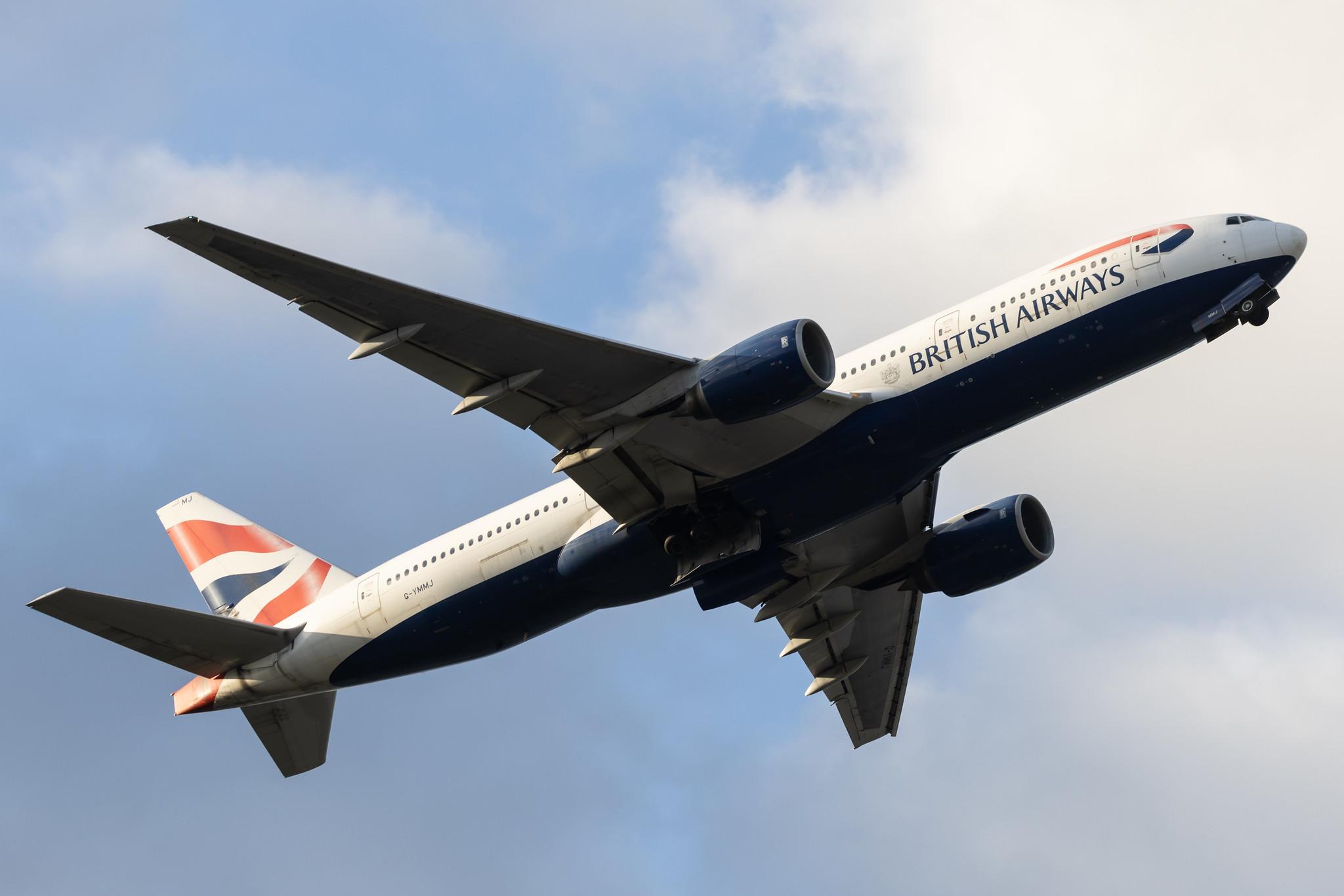 London Heathrow: British Airways (BA / BAW) |  Boeing 777-236(ER) B772 | G-YMMJ | MSN 30311