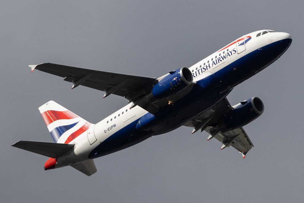 London Heathrow: British Airways (BA / BAW) |  Airbus A319-131 A319 | G-EUPM | MSN 1258