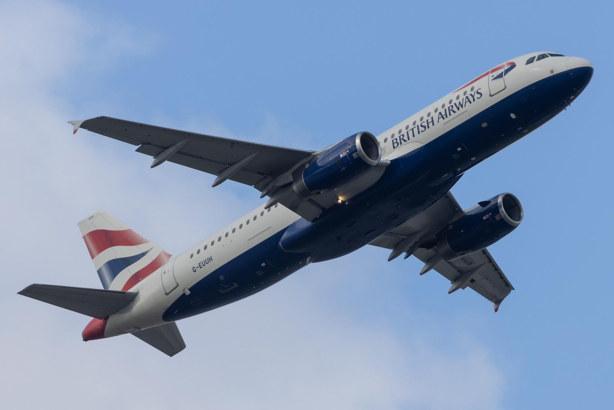 London Heathrow: British Airways (BA / BAW) |  Airbus A320-232 A320 | G-EUUH | MSN 1665