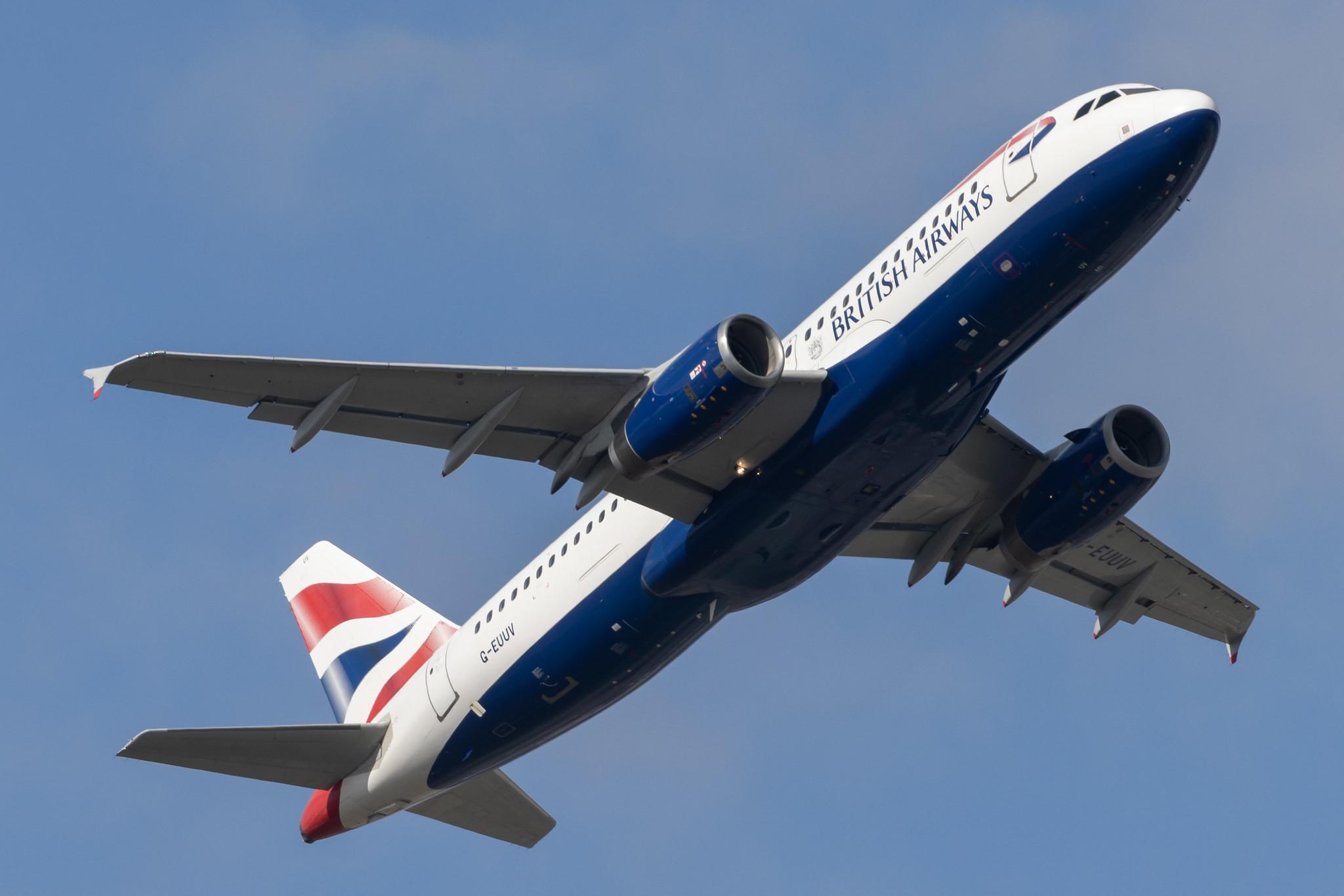 London Heathrow: British Airways (BA / BAW) |  Airbus A320-232 A320 | G-EUUV | MSN 3468