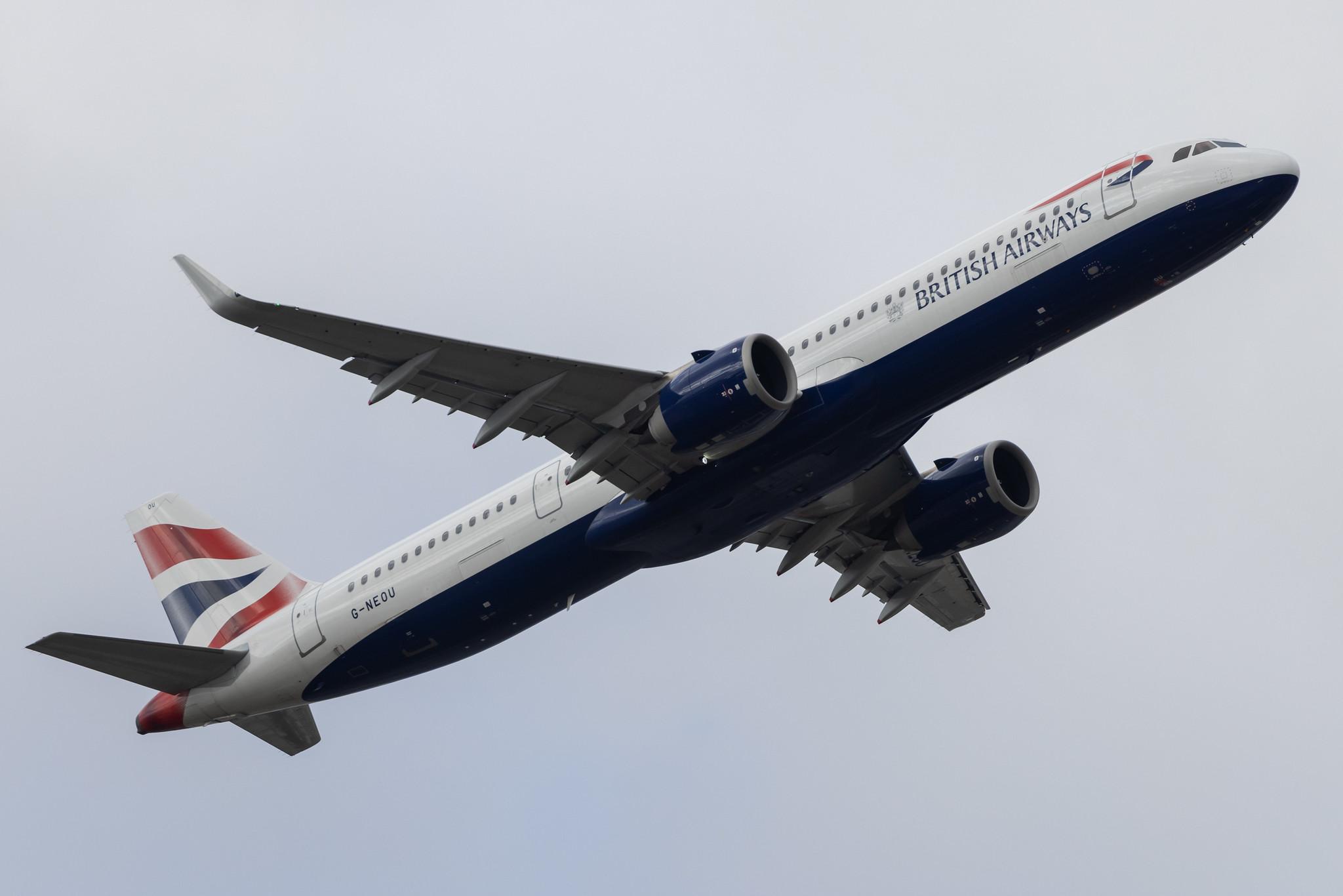London Heathrow: British Airways (BA / BAW) |  Airbus A321-251NX A21N | G-NEOU | MSN 8804