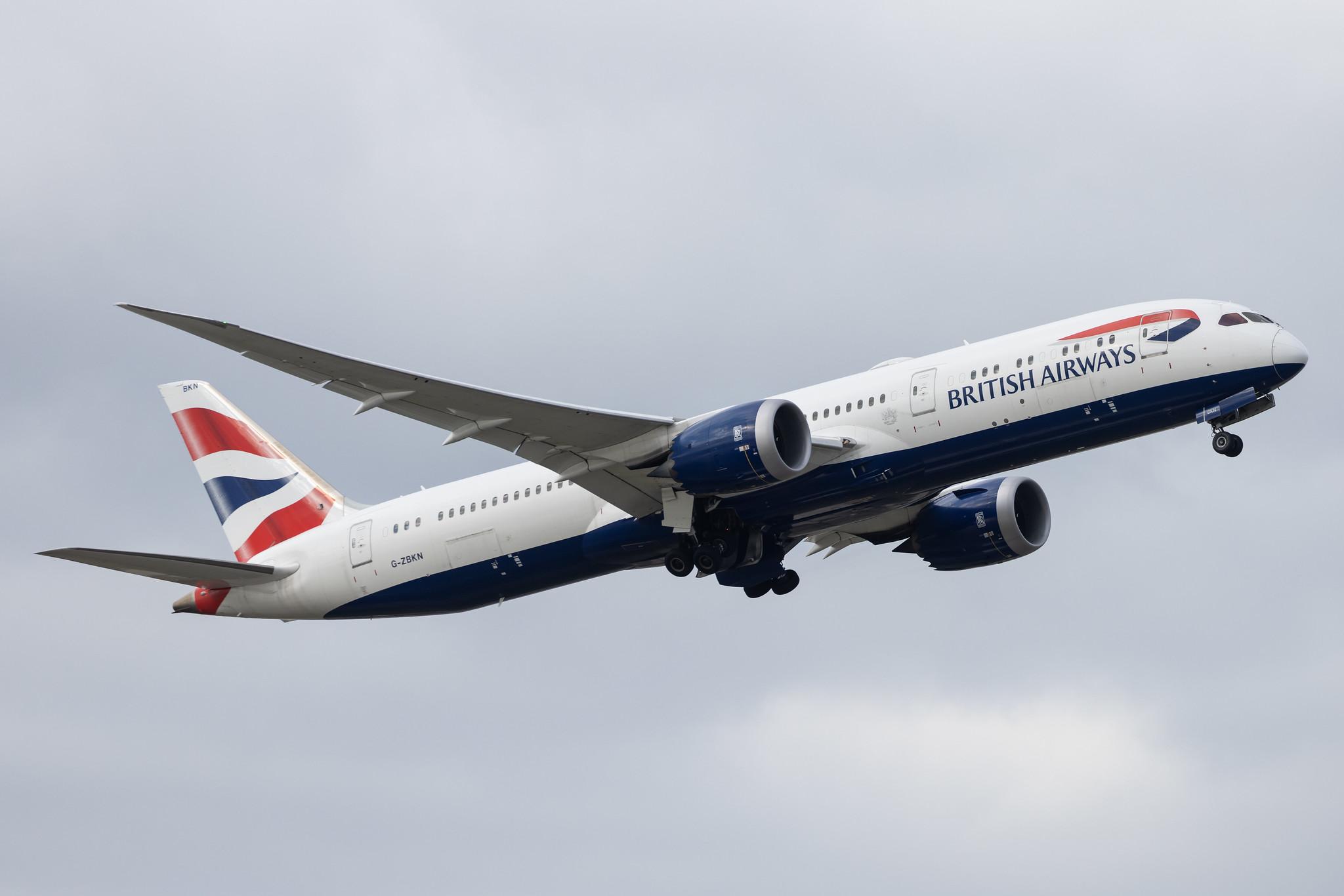 London Heathrow: British Airways (BA / BAW) |  Boeing 787-9 Dreamliner B789 | G-ZBKN | MSN 38630
