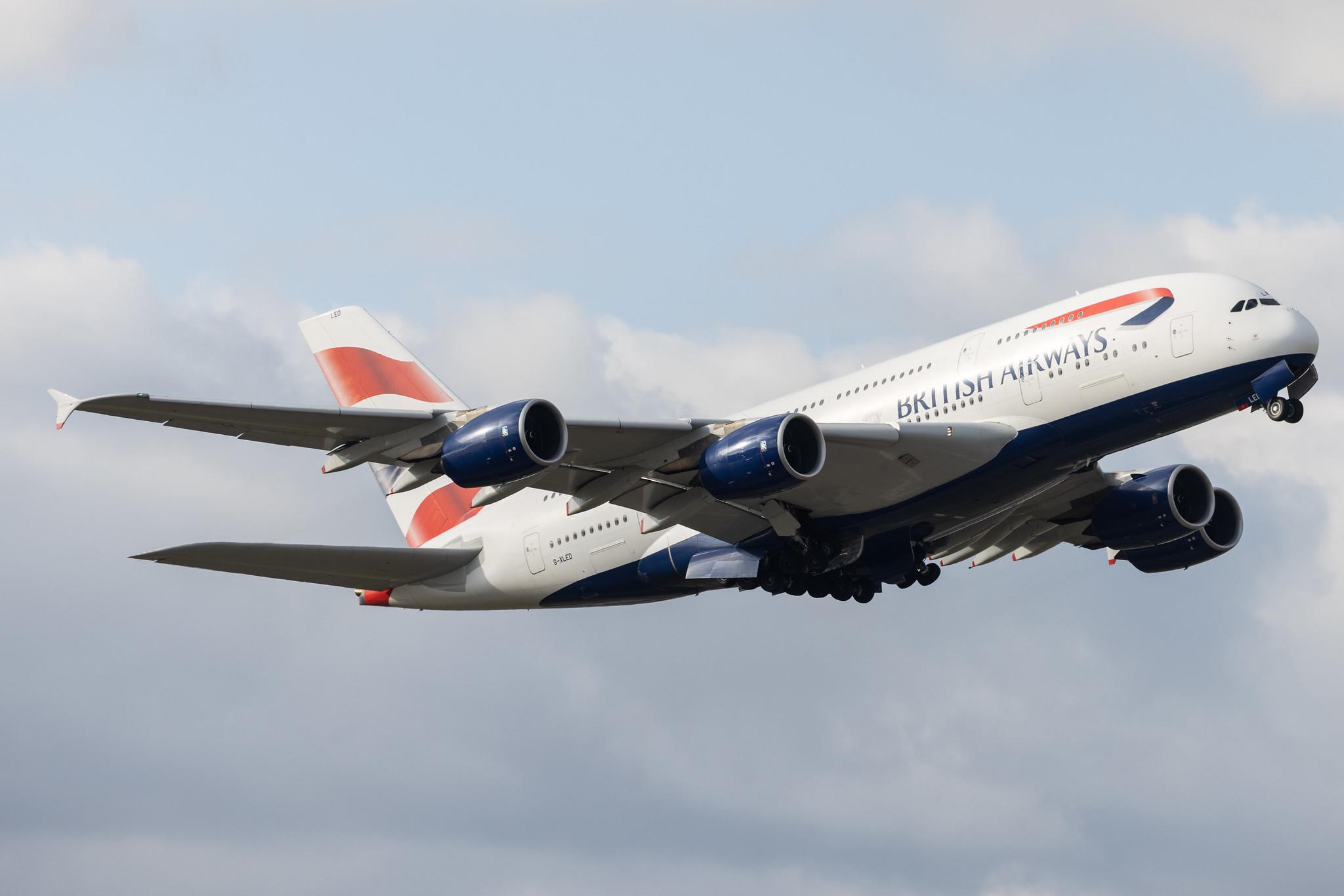 London Heathrow: British Airways (BA / BAW) |  Airbus A380-841 A388 | G-XLED | MSN 144