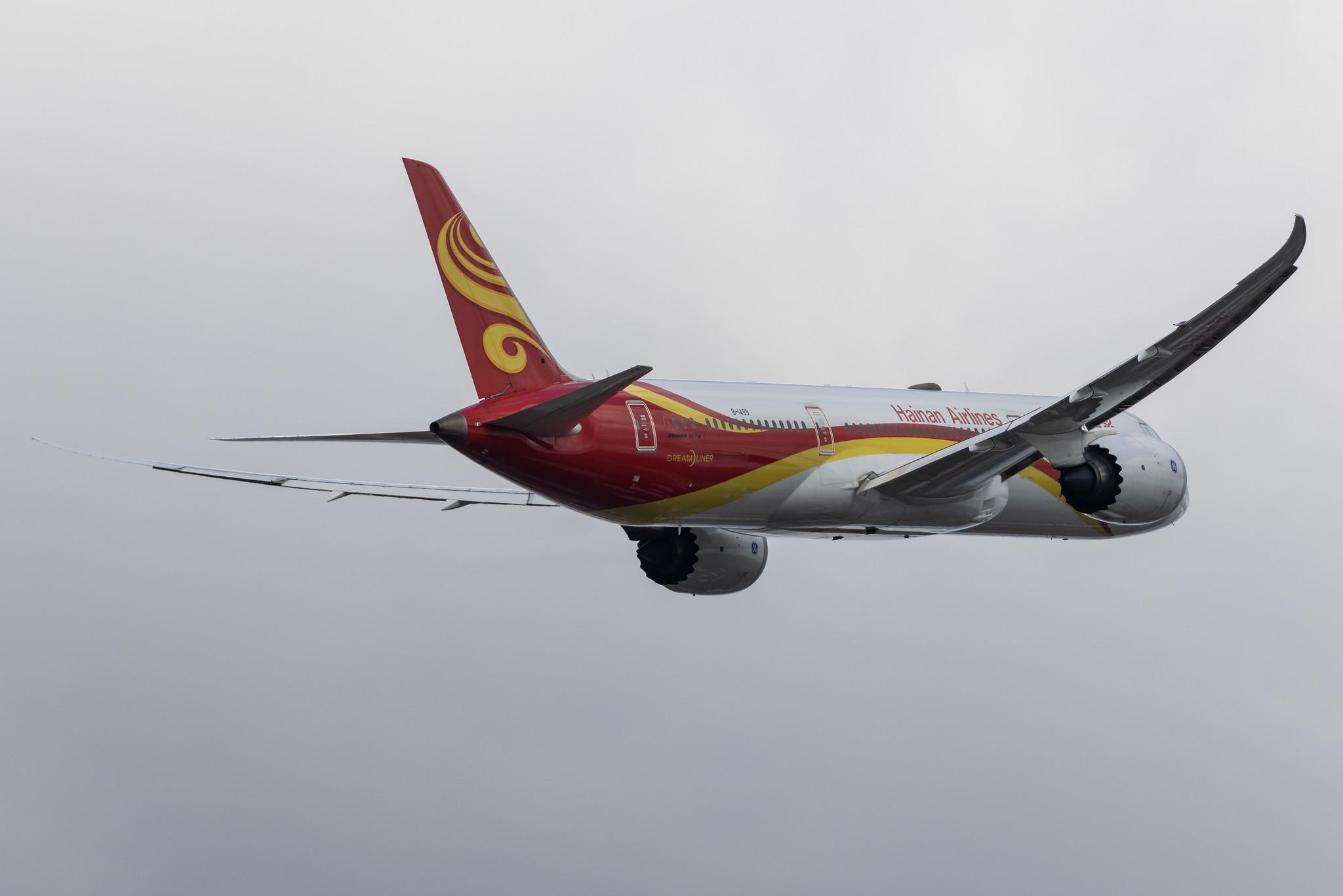 London Heathrow: Hainan Airlines (HU / CHH) |  Boeing 787-9 Dreamliner B789 | B-1499 | MSN 62721
