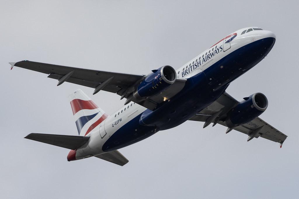 London Heathrow: British Airways (BA / BAW) |  Airbus A319-131 A319 | G-EUPM | MSN 1258